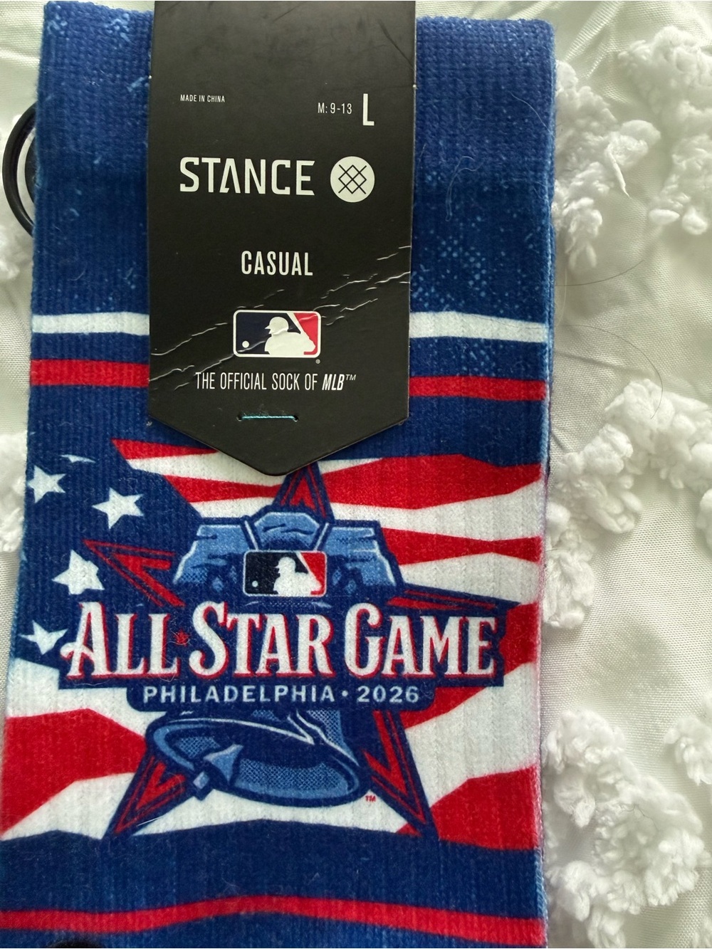 Stance All-Star Game Casual Socks - Navy/Red/White NWT